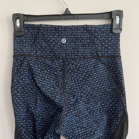 Lululemon Deep Breath Cropped Leggings Desert Teal 4 - Picture 8 of 9